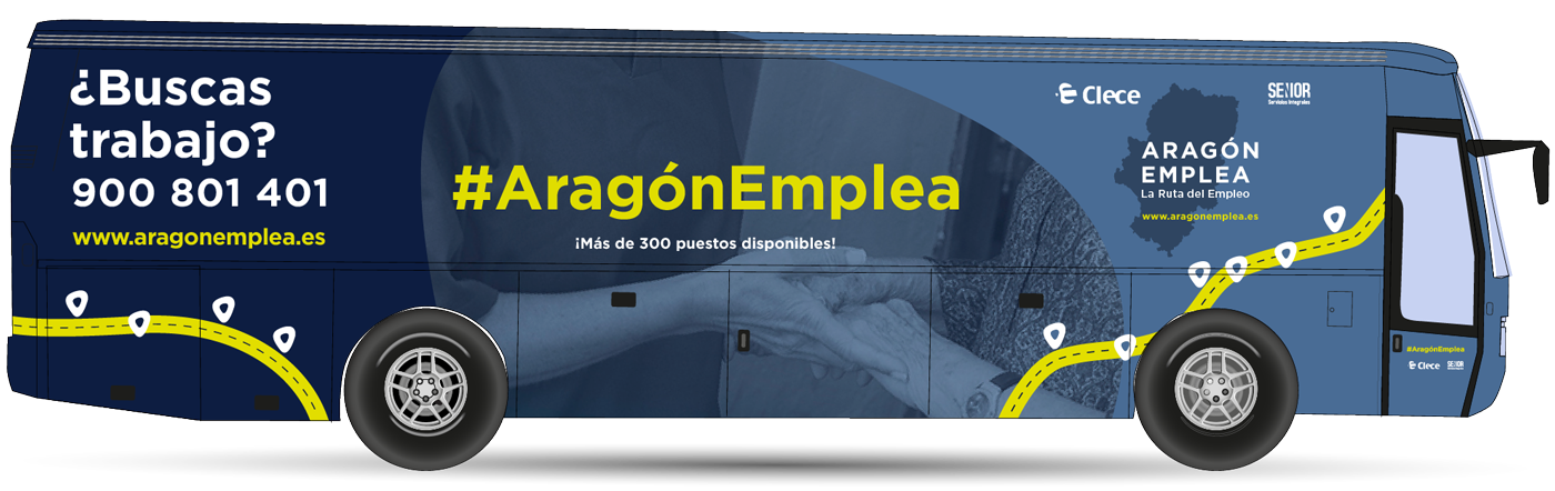Autobús Aragón Emplea